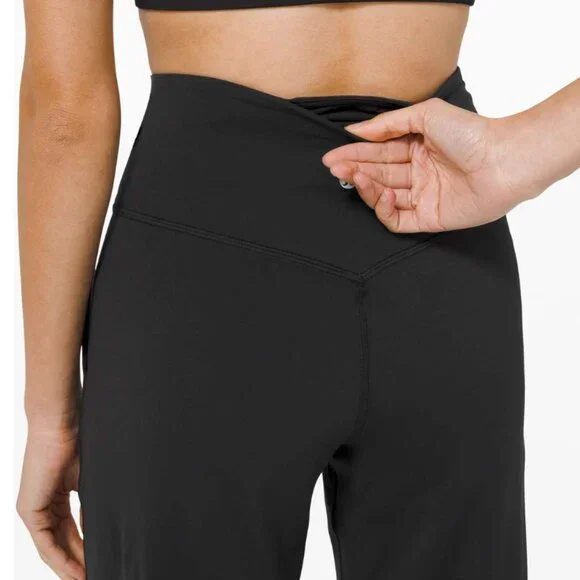 Lululemon Align Wide Leg Crop 23" Black - Picture 5 of 11